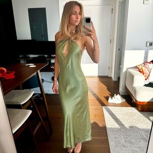 REFORMATION 100% silk maxi dress - worn once